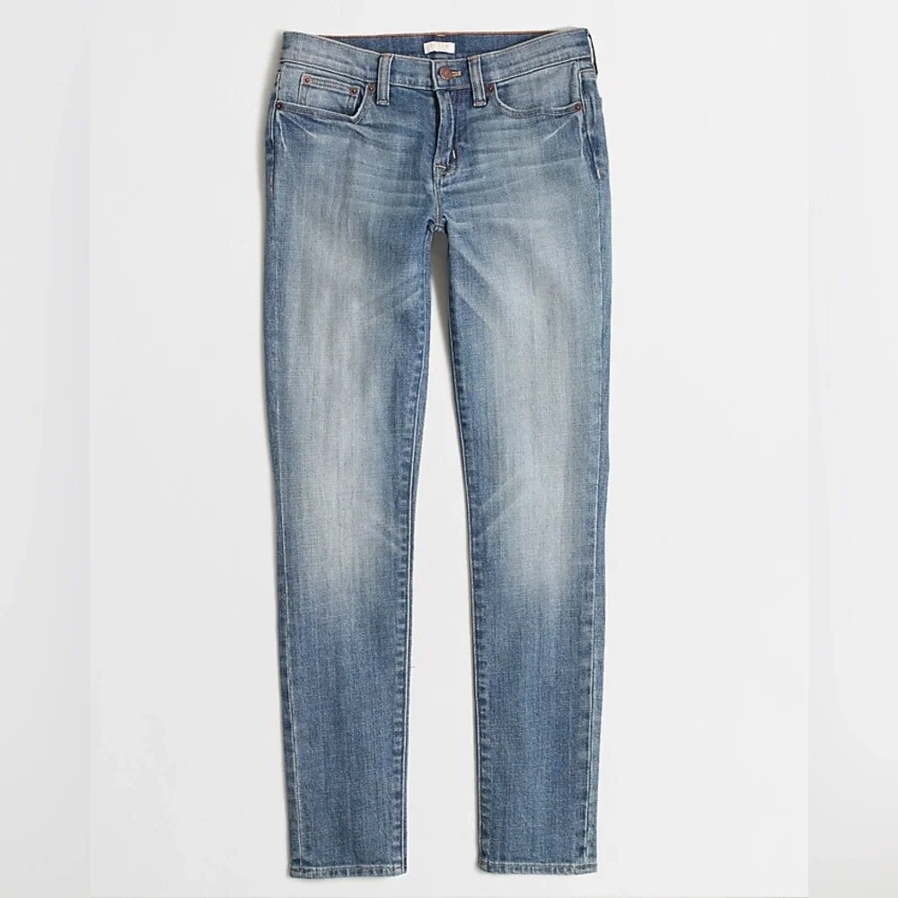 J. Crew Factory Light Blue Stretch Skinny Jeans Size 27
